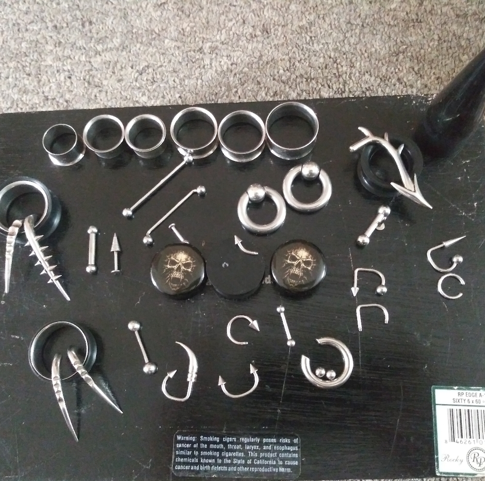 Gauged piercings